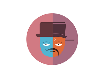 Sherlockholmes Vs Direnjie cute fun graphic icon illustration sherlockholmes