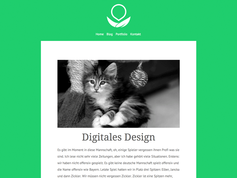 GreenFleshEater Summer 2013 blog portfolio preview relaunch summer typo typography webdesign