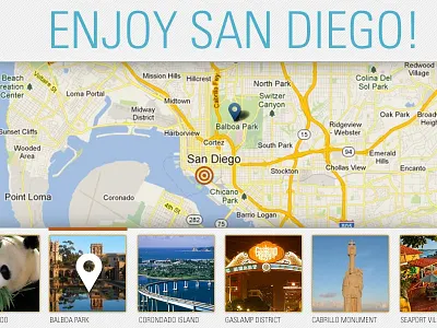 Interactive Map custom event google web website