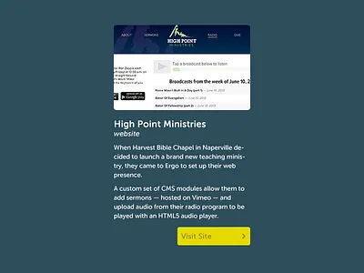 New Work Slider — Mobile mobile responsive web design slider