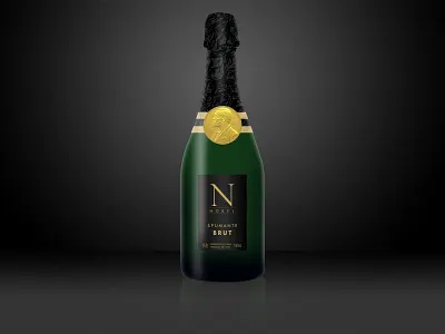 Nobel bottle champagne photoshop spumante wine