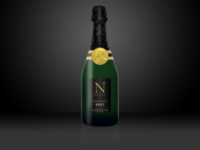 Nobel bottle champagne photoshop spumante wine