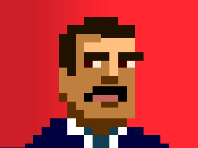 Pixelated NDT Bad Answer Animation 8bit animation ndt neil degrasse tyson pixelated wrong