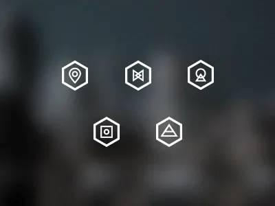 Glyphs glyphs icon vector