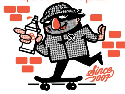 All City Vandalz goon graffiti skate spray streetwear valdal