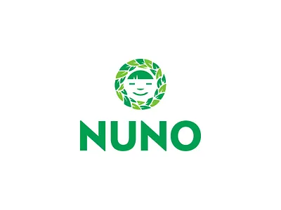 Nuno ecofriendly eskimo green leaves logo