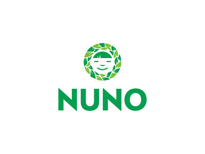 Nuno ecofriendly eskimo green leaves logo