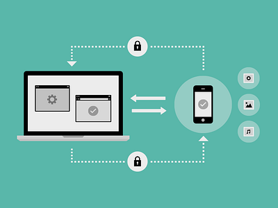 Usage Example flat flaterrifics icons illustration