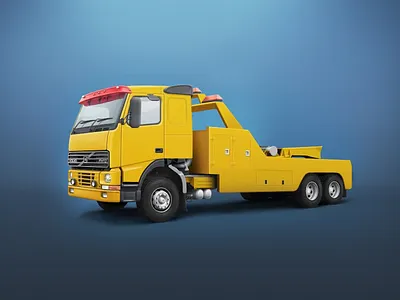 Volvo FH12 car evacuator truck volvo wheel