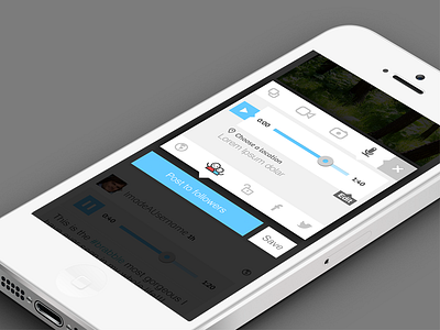 Brabble interface ios iphone