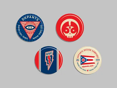 Button Pack V1 branding buttons graphics merch pins vector