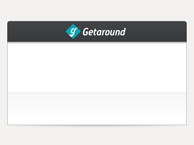 Slate Black app black companies getaround nav top nav