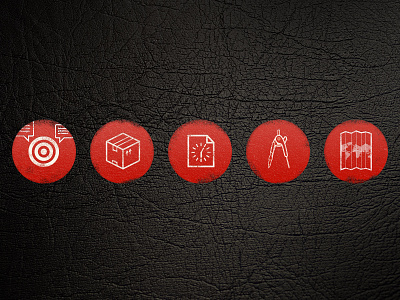 Tolex and Icons icons illustration texture