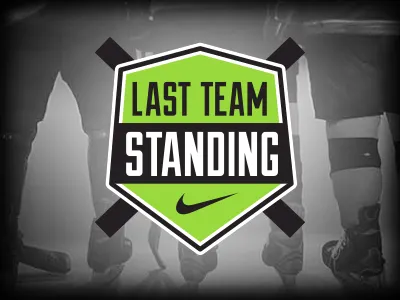 Nike - Last Team Standing badge black green hockey logo nhl nike northink sport team texture type