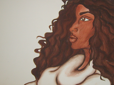 "Lori" painting watercolor woman