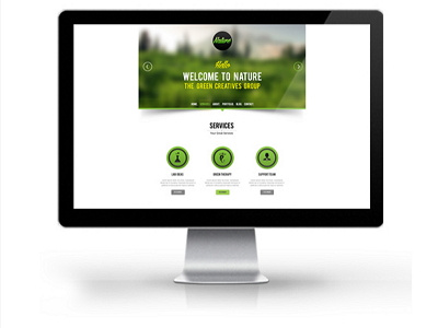 Nature - Responsive Onepage WordPress Theme creative css3 dark html5 light nature onepage responsive theme themeforest wordpress