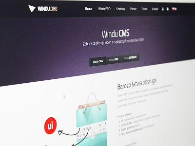 Windu CMS - Showcase cms ux webdesign windu