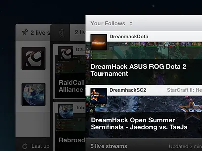 Shiver's Evolution app esports mac menubar osx shiver statusbar twitch