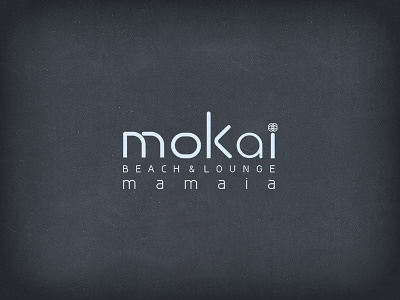 Mokai beach logo lounge mokai