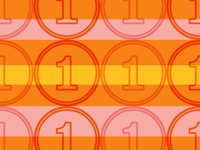 Pennies that Add Up to Culture blog post color graphic illustration lines pennies simple stripes