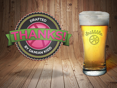 Thank you, Damian Kidd! @damian kidd cheers
