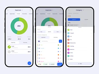 Personal Finance Mobile App android app app interface bank digital bank expense management finance finance app finance automation platform finance manager finance manager app fintech ios mobile ui money tracking payment management system payment system personal finance personalbanking product design