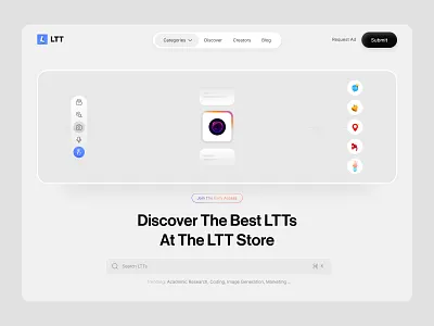 LTT: AI-powered chatbot developed aiassistant aichatbot aiwriter automation chatbot clean futureofai minimal openai smarttechnology web design