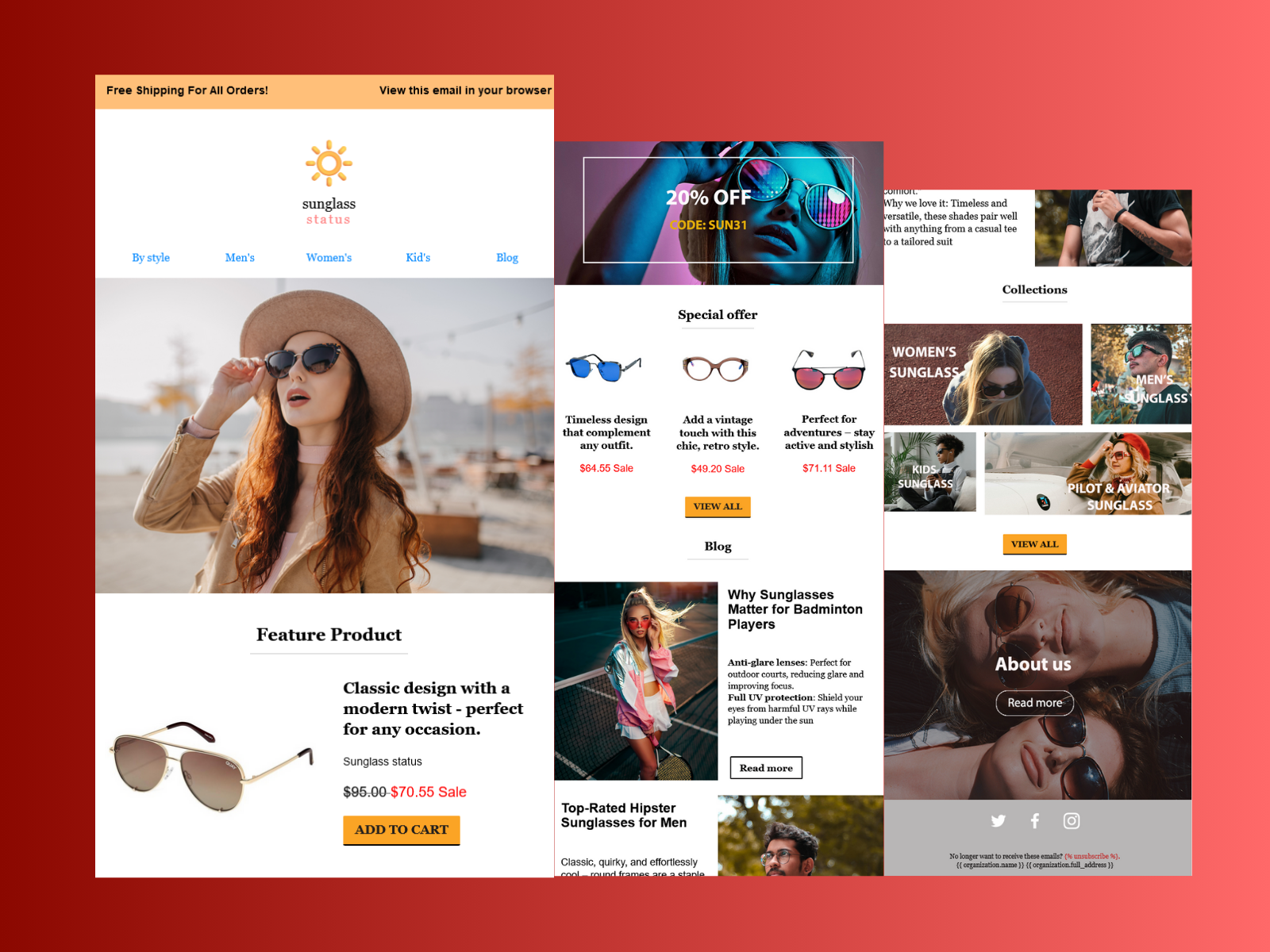 Example of Email Marketing Expert Klaviyo&Mailchimp