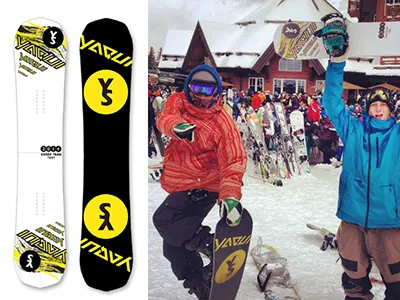 Yaqui snowboard ride snow snowboard topsheet yaqui