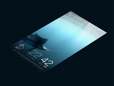 Jolla : Sailfish OS - Redesign - Part 1 - The Lock Screen concept erik westerdahl jolla lock screen os part 1 redesign sailfish ui ux