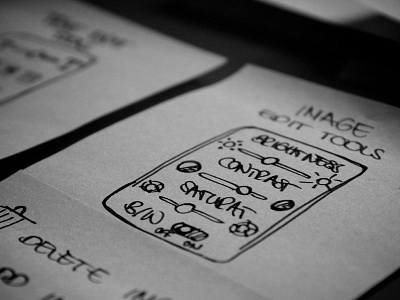 . image photo sketching ui