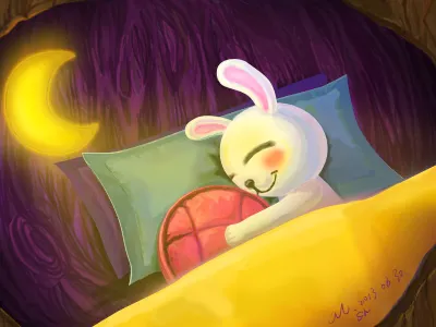 Dribbble is a warm place illustration