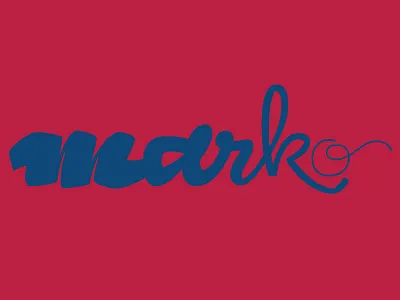 Marko gradient lettering script styles weights