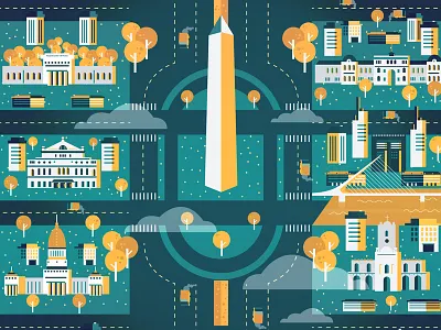 Buenos Aires argentina buenos aires buildings city illustration