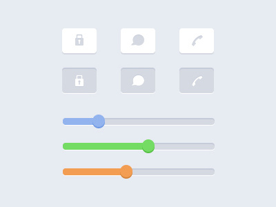 Flat Ui Part2 Dribbble flat ico icon icons slider ui