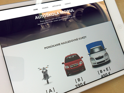 Driving school driving driving school responsive web desing school
