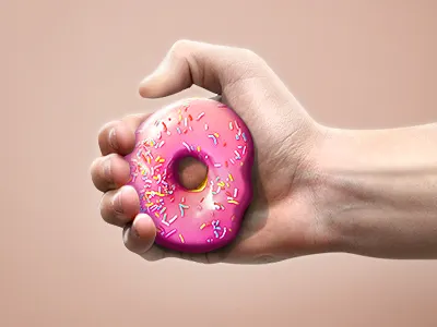 0 calories Donut