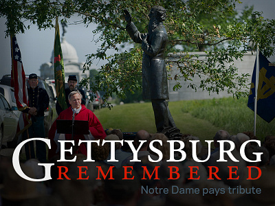 Gettysburg Remembered nd.edu feature notre dame