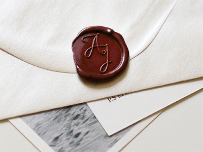 Wax seal for wedding invitations invitation invite seal signet wedding