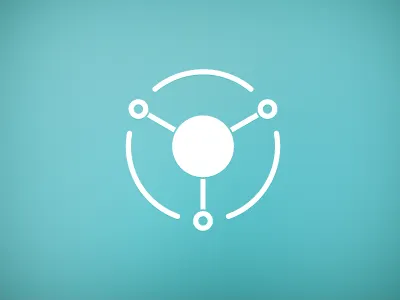 The News Hub Logomark branding circle logo logomark news