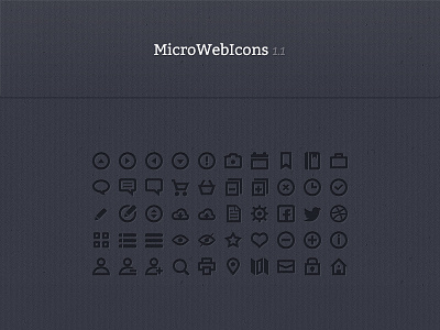 MicroWebIcons 16px 32px download glyph icon icons medialoot outline pattern retina texture