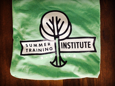 Training Tees dyslexia futura logo mint school tee