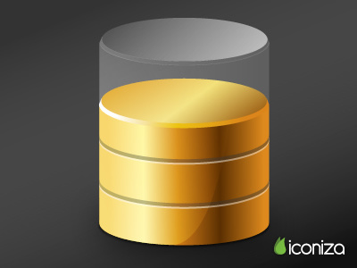 Database icon custom design icon iconiza