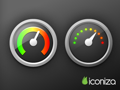 Gauge Icon custom design icon iconiza