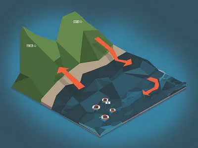 Trial route illustration