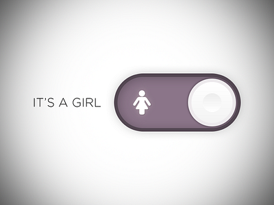 It's a Girl! girl toggle