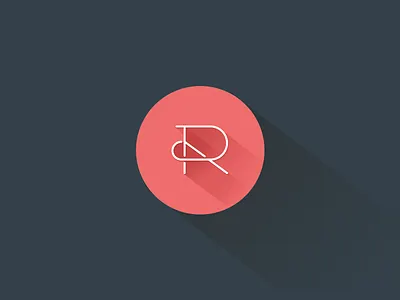 Reflect Architecture Logo a arch architect architecture circle dark flat konrad group line pink r thin