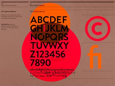 enso font alphabet custom enso intently logotype mark sans serif typeface