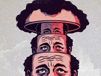 Not For Rental exhibition film halftone print texture