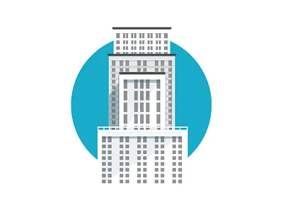 Building building flat flat design icon illustration web design web icons